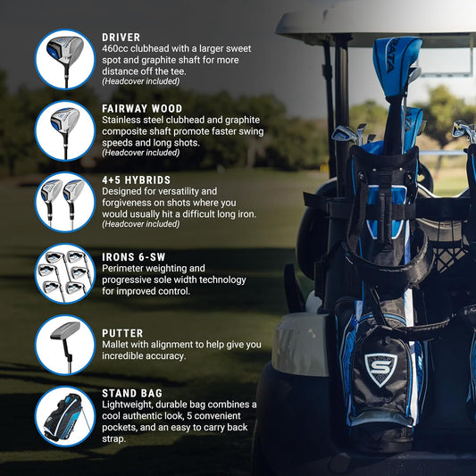 Callaway Strata Ultimate 16-Piece Golf Set – Left Hand (Rental)